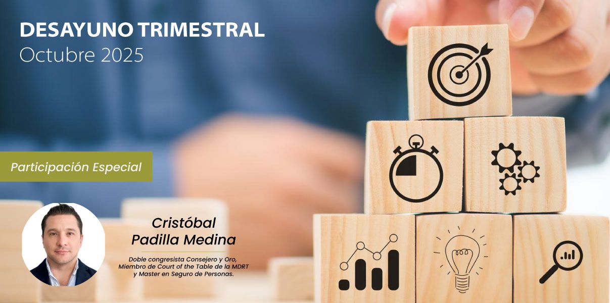 Desayuno Trimestral Octubre 2025 - Crece Seguro